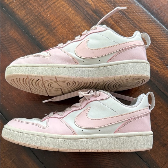 Nike Pink and White Sneakers - Picture 4 of 12